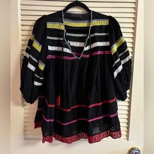 Carolina K Cotton Gauze Top size M